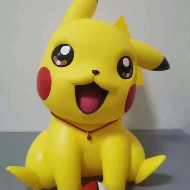 Pokemon 1:1 Large Figure Charmander Eevee Ibrahimovic Porkby Squirtle Raichu Model Doll Ornament Figurine Toy Surprise Gifts