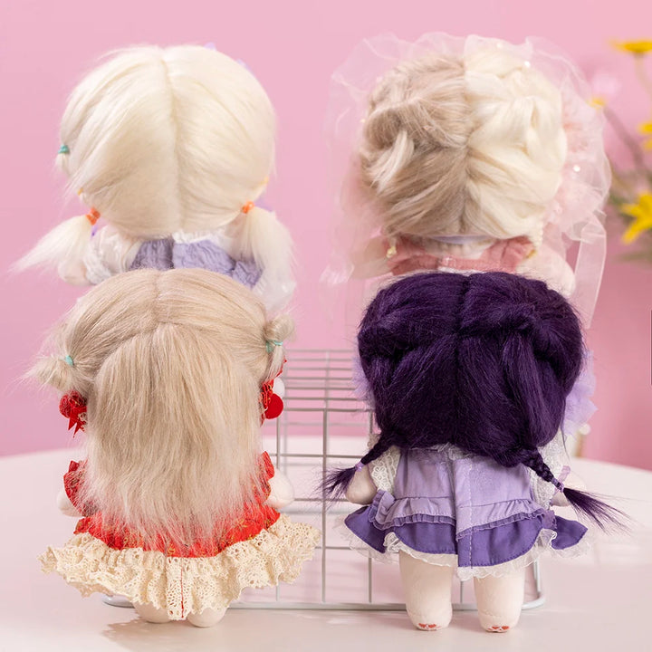 Cute IDol Doll 20cm Baby Stuffed Plush Toys Anime Plush Star Dolls Children Gifts Dolls Girls Cute Dolls Toys