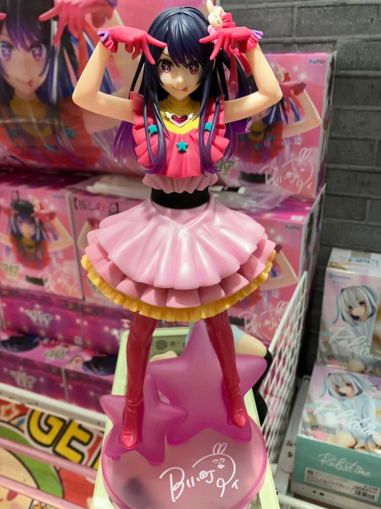 Oshi No Ko Hoshino Ai Anime Figure Cute Kawaii Girl Series Model Action Figure Original TAiTO T-most Collection Desktop Gift Toy