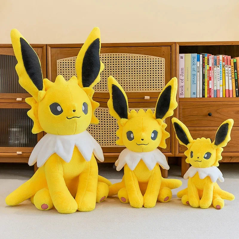 45/80cm Vaporeon Pokemon Jolteon Large Plush Toys Aquali Doll Cute Ornament Stuffed Plushie Pillow Pokémon Gift for Children