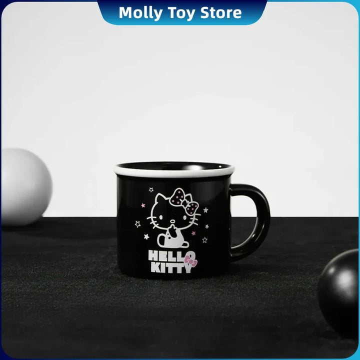 Anime Hellokitty Peripherals Ceramic Mug Cartoon Cute High-Capacity Milk Water Cup Festive Gifts Party Decorations Gift