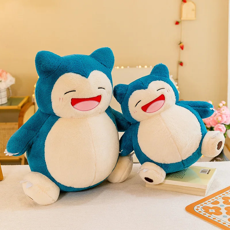 35/85cm Huge Pokemon Snorlax Anime Plush Toys New Rare Big Pokémon Plushie Kawaii Snorlax Soft Stuffed Pillow Gifts for Children