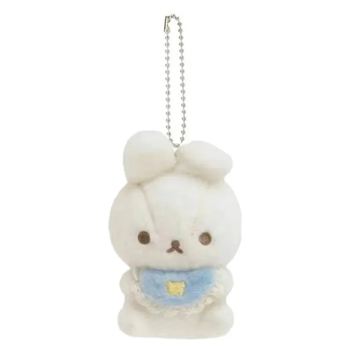 Rilakkuma Kawaii Cute Usausababy Bunny Plush Keychain Usa Usa Baby Keychains Anime Key Chain Keyring Girls Toys Small Gift
