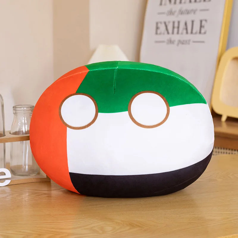 10cm Country Ball Singapore Plush Toy Polandball Pendant 70 styles Country Balls Countryball Stuffed Doll Toy Xmas Gift for Kids