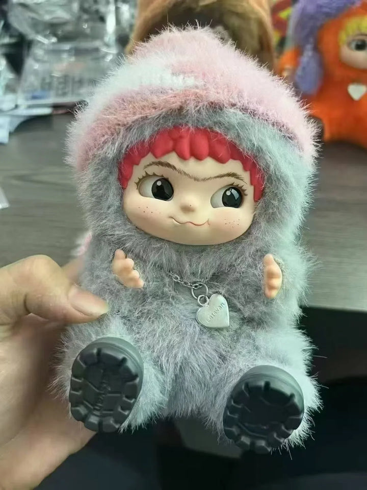 New WAKUKU Trendy Party Series Blind Box Handmade Plush Doll - Mystery Gift for Hair Fashion Lovers Vinyl Face Collectible Toy