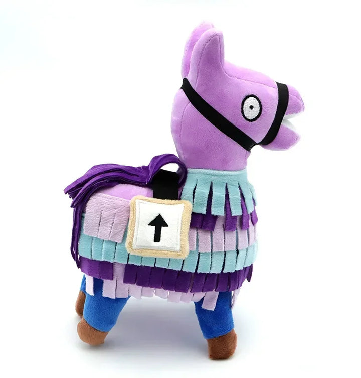 35cm Fortnite Supply Llama Plush Doll Game Peripheral Alpaca Supply Crate Decoration Ornaments Children's Toys Holiday Gifts