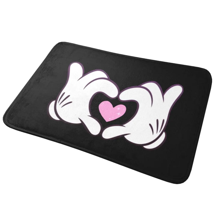 Mickey Mouse Memory Foam Bath Mat Rug Non-Slip Water Absorption Bathroom Floor Rugs Carpet For Bath Entrance Door Doormat