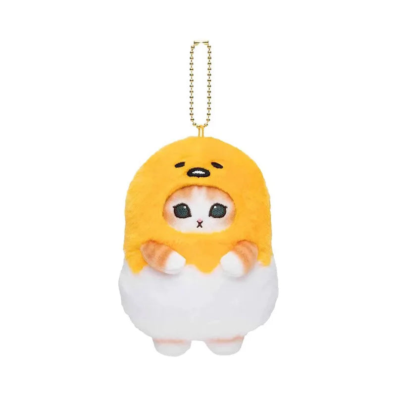 Sanrio Hello Kitty Gudetama Kawaii Cartoon Kero Kero Keroppi Plush Toys Backpack Pendant Doll Accessories Girl Boy Keychain Gift