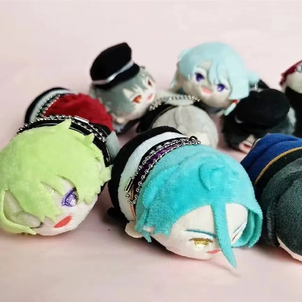 Ensemble Stars Plush Pendant Keychain Tomoe Hiyori Amagi Rinne Tenshouin Eichi Saegusa Ibara Anime Stuffed Doll Kids Gift