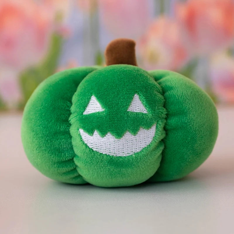 10cm Halloween Pumpkin Plush Toy Glow-in-the-dark Pumpkin Plushie Pendant Christmas Gift Home Decor