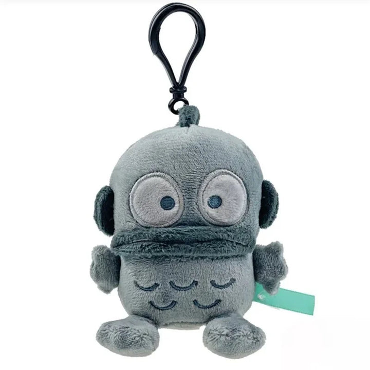 Kawaii Sanrio Hello Kitty Black Skin Series Plushine Doll Pendant Cartoon Hangyodon Stuffed Plush Toys dark skin KT Keyring gift