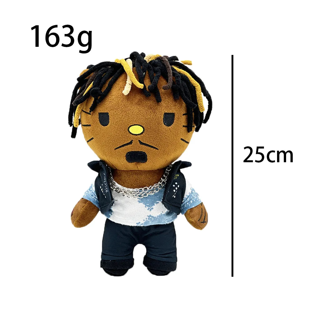 2025 New Hello Kitty Lil peep Kanye Tylerthecreator Plush Toy Doll with Clothes Stuffed Soft Plush Toys Fans Collect Gifts