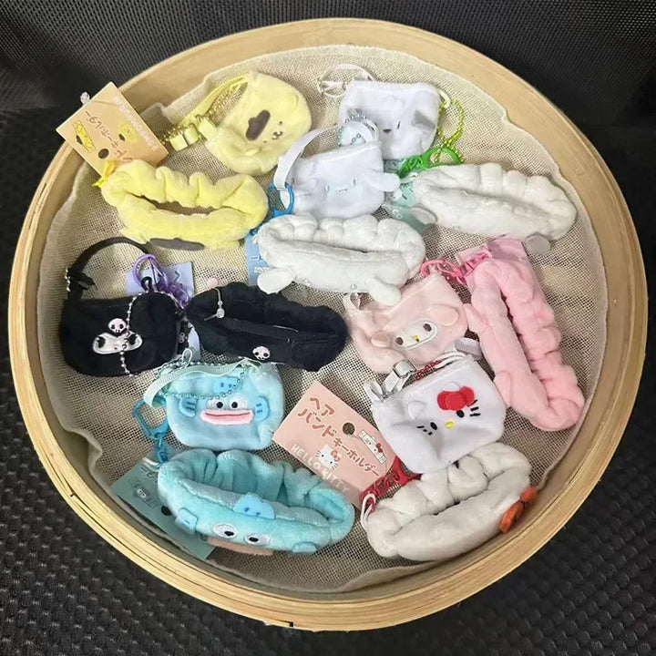 For Labubu doll clothes Sanrio Cotton Doll DIY Accessories My Melody Kuromi  Mini Shoulder Bag Dressing Doll Accessories Gifts