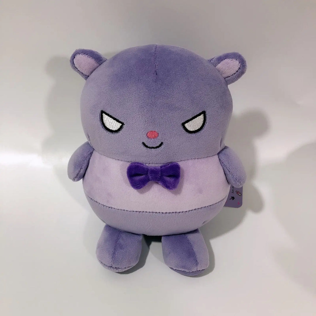 Sanrio Plush Toys Kawaii Kuromi Baku Dolls Creative Periphery Soft Stuffed Birthday Gifts for Cute Girls Accompanying Children