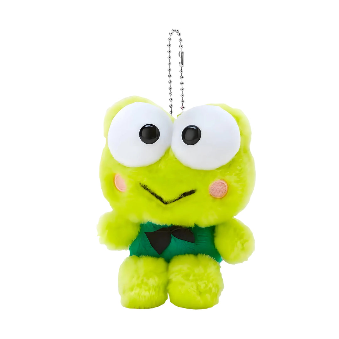Sanrio Hello Kitty Kero Kero Keroppi Kawaii Cartoon Retro Nostalgia Hello Kitty Plush Backpack Pendant Keychain Decorative Gift