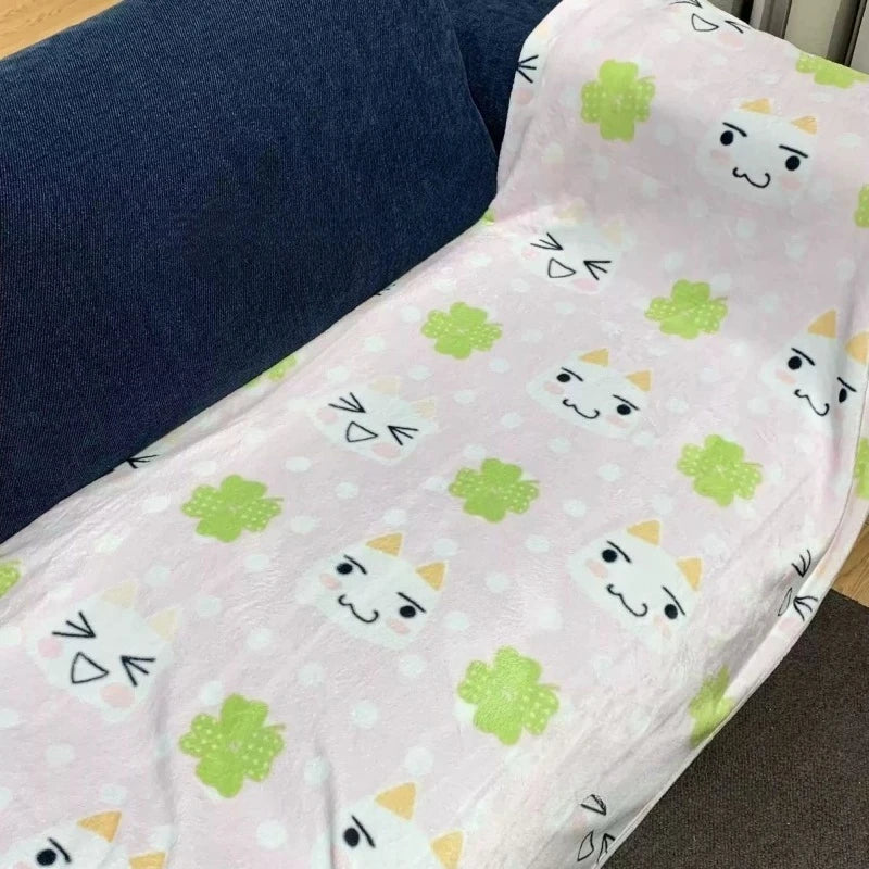 Cute Inoue Toro Blanket Soft Comfortable Air Conditioning Blanket Children's Dormitory Nap Blanket Friends Christmas Best Gift