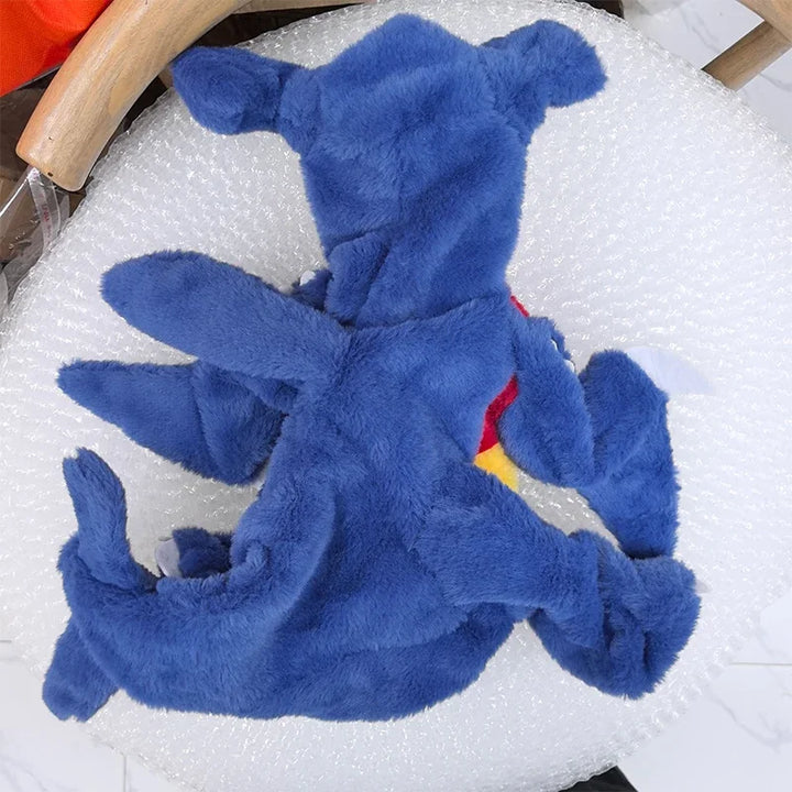 40/70cm Pokemon Garchomp Anime Plush Toys Pokémon Plushie Kawaii Semi-finished Leather Holster Pillow Gift for Children Xmas