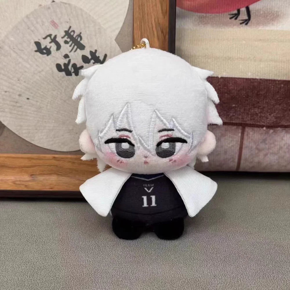 Blue Lock Plush Dolls Isagi Yoichi Chigiri Hyoma Bachira Meguru Nagi Seishiro Game Anime Figure Pendant Keychain Stuffed Toys