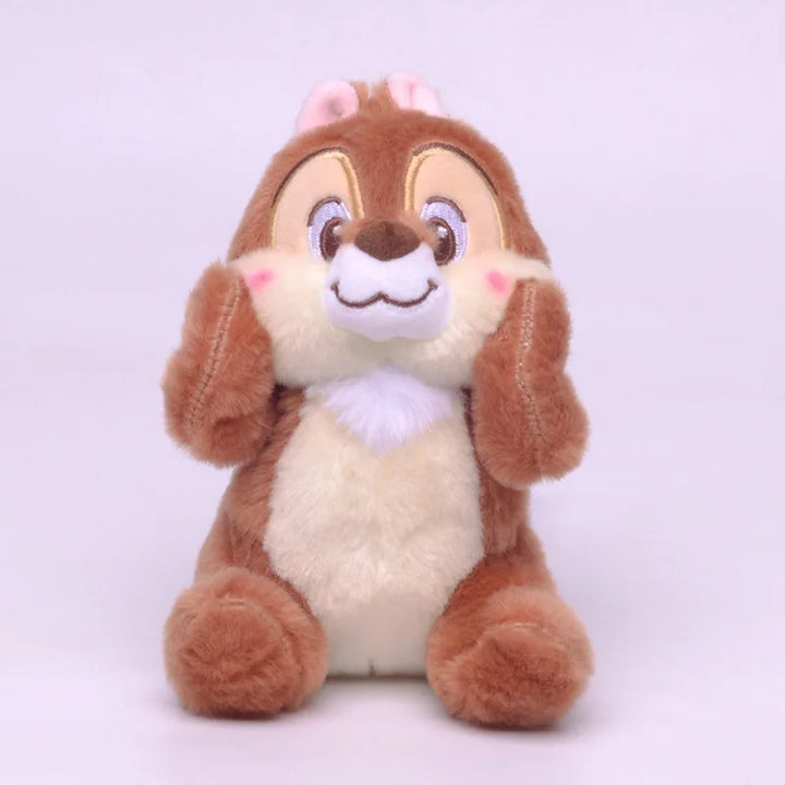 Kawaii Chip An 'dale Stitch Cartoon Plush Toy Backpack Keychain Bag Pendant Birthday Gift for Boys and Girls Creative Peripheral