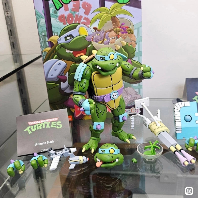 2024 Sdcc Neca Ultimate Slash Action Figure Teenage Mutant Ninja Turtles Original Anime Eastman Figure Collection Model Gift