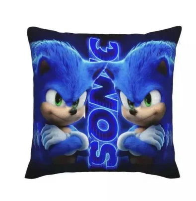 Game Blue Plush Pillowcase 45x45cm Anime Pillow Cover Living Room Cushion Cover Soft Personalized Pillowcase for Home Decoration