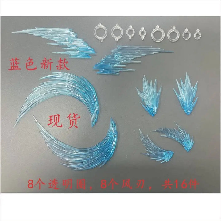 Ac Factory Shf Figures Effect Series S.H.F Smoke Effect For Action Figure White Blue Yellow Anime Collection Model Toy Replica