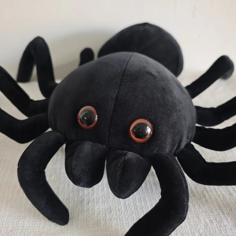 Simulated animal spider Plush Toy Stuffed Animals Soft Boy Doll For Trick item Home Decoration