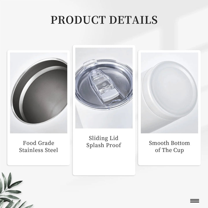 Cute Honey And Bee Tumbler Vacuum Insulated Winnie The Pooh Coffee Cups with Lid Straw Car Mug Water Bottle, 20oz