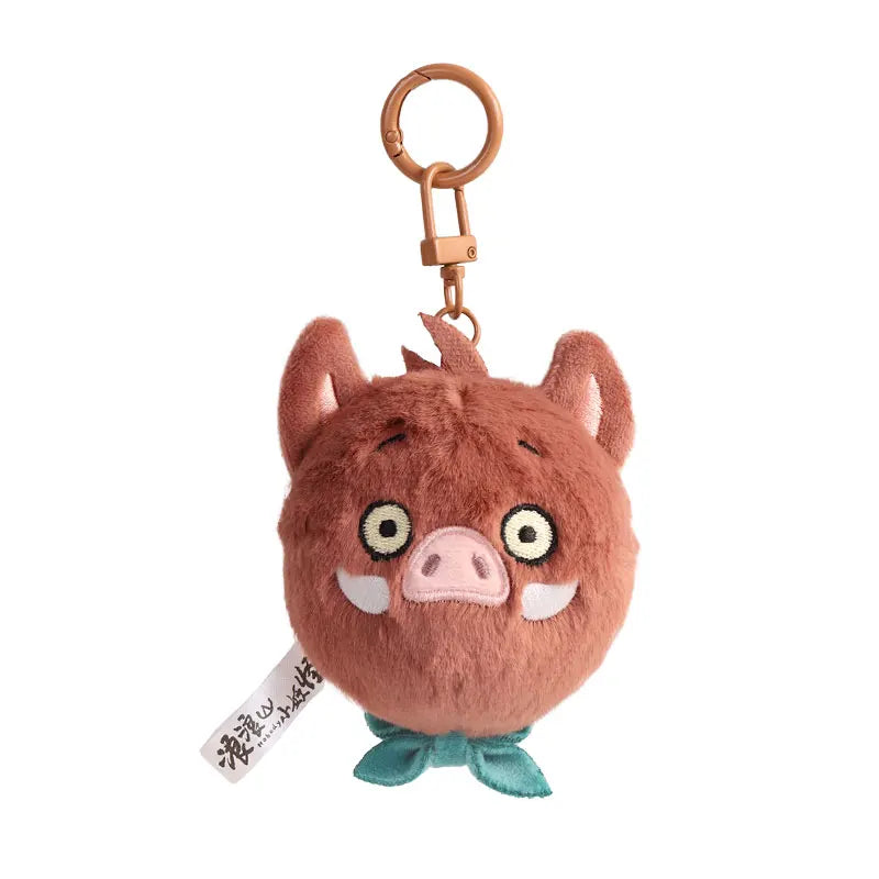 Cartoon Nobody Plush Doll Keychain Pendant Back Packaging Ornament Cute Cartoon Accessories Boys and Girls Christmas Gifts