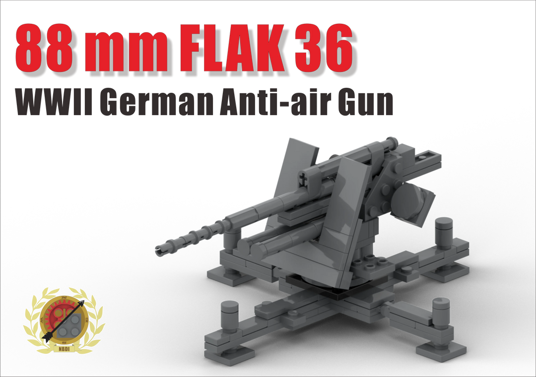 WWII Building Blocks Military Napoleon Gun Front Loaded Gun Retro M1875 Field Gun Building Block Model Weapon Accessories Toys