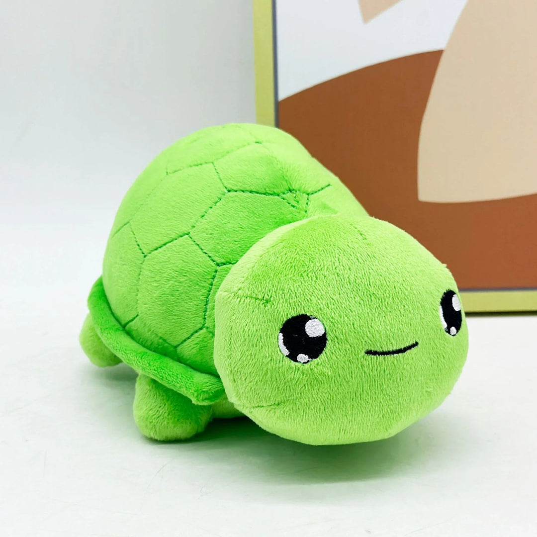 7.87inch Vtuber Vedal Plush Doll Green Turtle Cute Cotton Doll Anime Peripherals Room Decora Plushie Toy Kid Birthday Gift