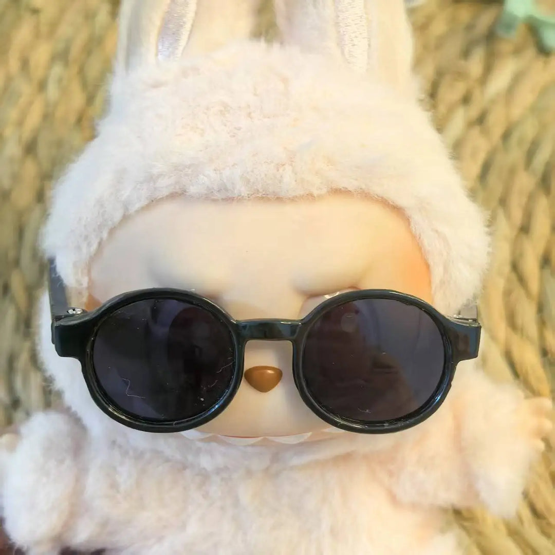 Labubu 1-3 Gen Doll Outfits "High Energy Ahead" T-Shirt + Overalls Set Hat & Accessories Included Cool Plush Pendant Clothes