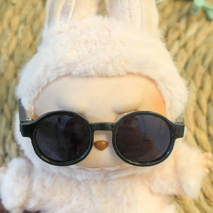 Labubu 1-3 Gen Doll Outfits "High Energy Ahead" T-Shirt + Overalls Set Hat & Accessories Included Cool Plush Pendant Clothes