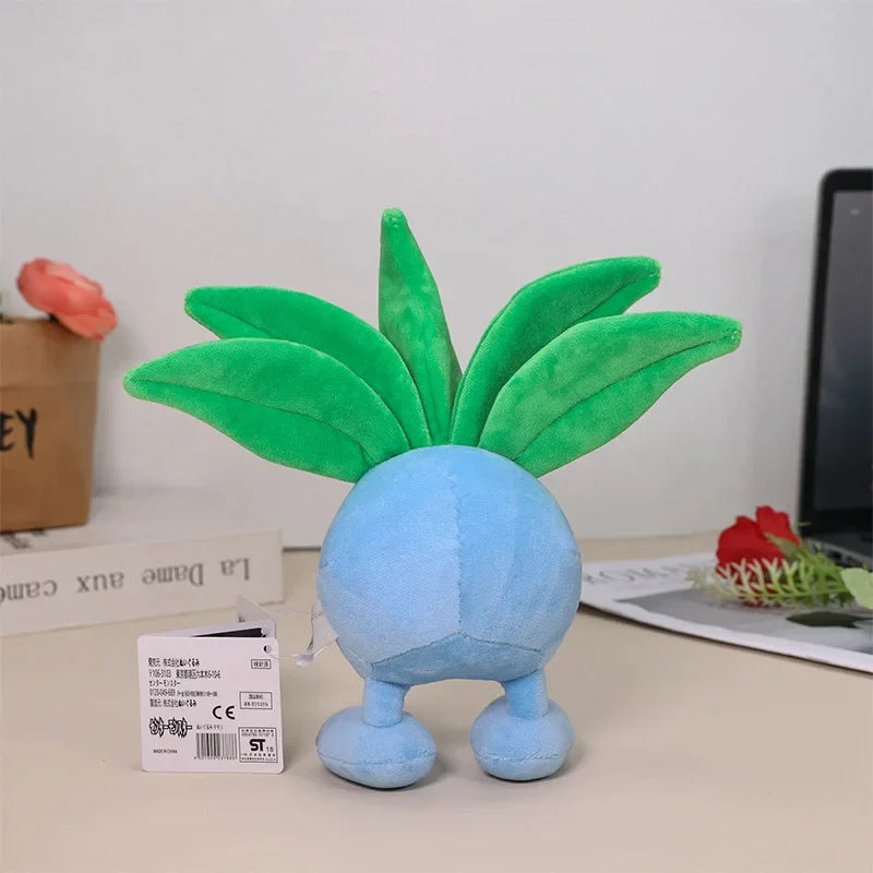 20cm Pokemon Plush Doll Oddish Cartoon Birthday Pokémon Plushie Anime Stuffed Toys Grass Kawaii Pillow Gift for Children