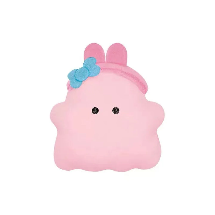 Sanrio Kawaii Kuromi My Melody Cartoon Halloween Bean Eye Ghost Plush Toy Cinnamoroll Keychain Bag Pendant Friends Festival Gift