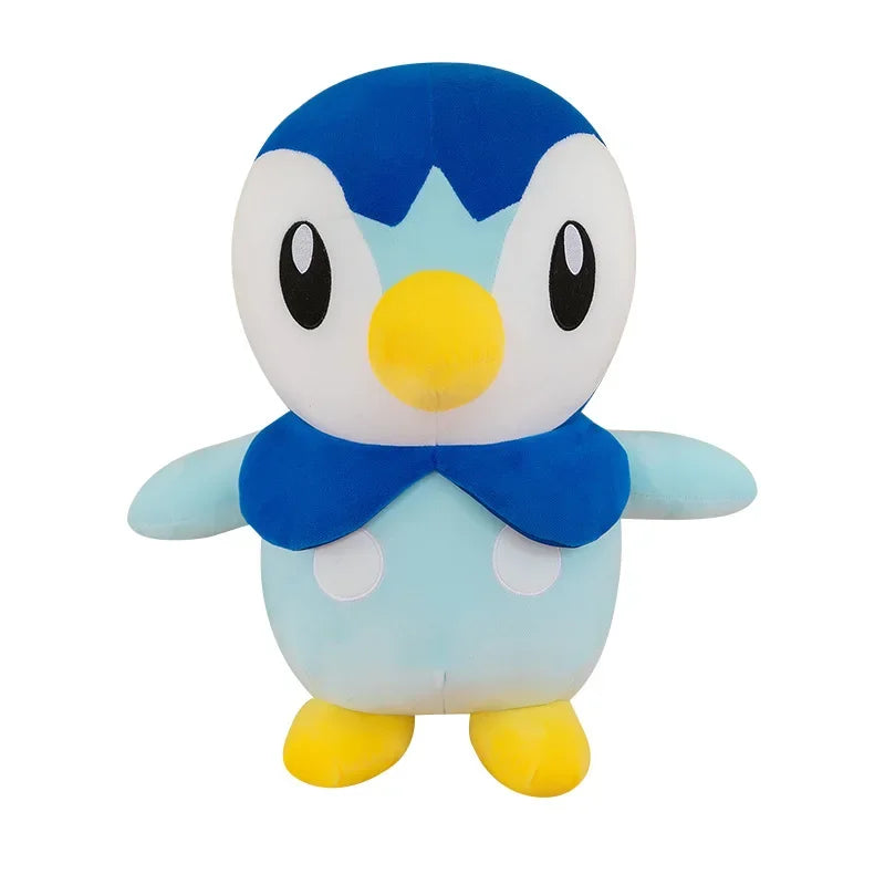 35-60cm Pokemon Piplup Plush Toys Cute Cartoon Stuffed Soft Toys Anime Penguin Plushie Big Doll Throw Pillow Kids Birthday Gift