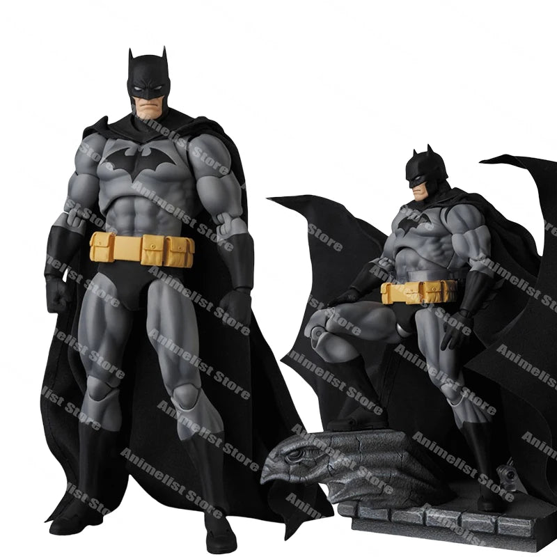 CT Toys Batman Action Figure Mafex 126 DC Bat Man Statue Model Figurine for HUSH Anime Custom Gifts Toys