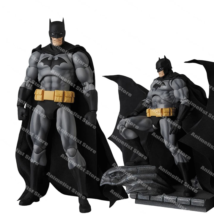 CT Toys Batman Action Figure Mafex 126 DC Bat Man Statue Model Figurine for HUSH Anime Custom Gifts Toys