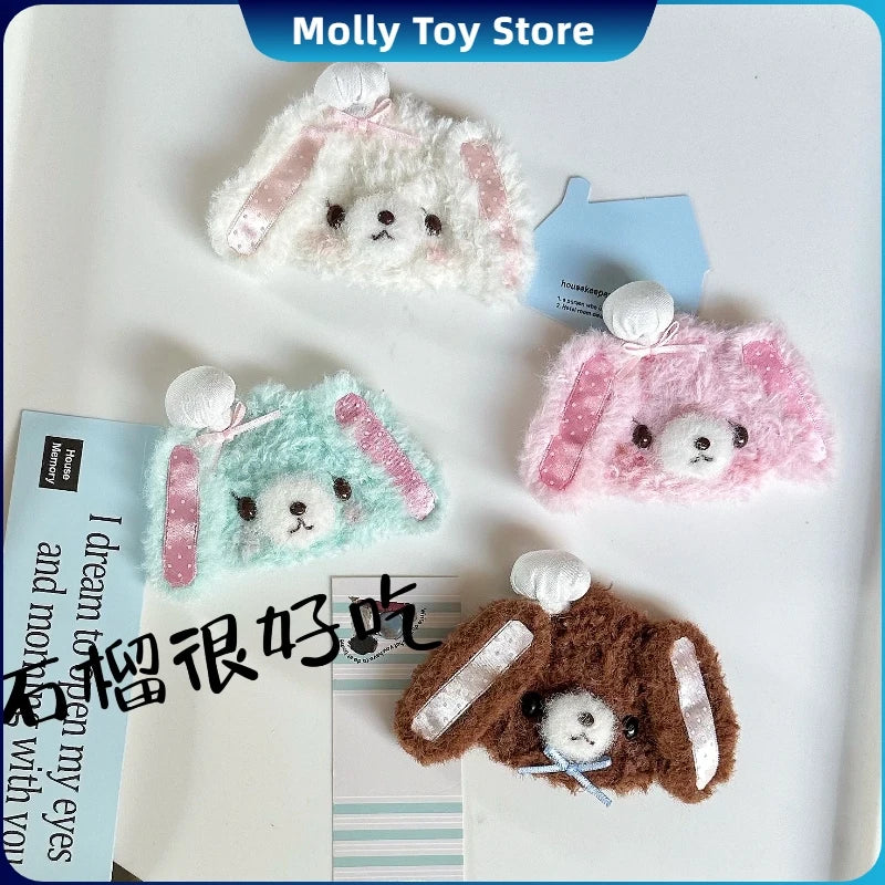 Kawaii Sugarbunnies Character Peripheral Leopard Series Hairpin Jewelry Hair Cartoon Cute Accessories Decor Kids Gifts