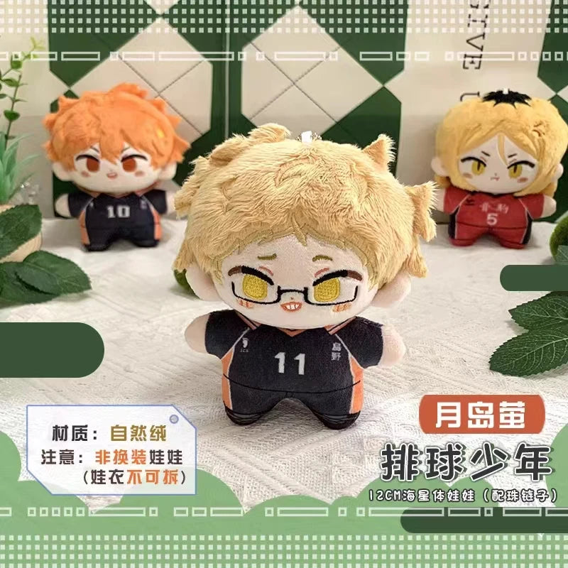Haikyuu Volleyball Plush Kuroo Tetsurou Yu Nishinoya Sugawara Koushi Akaashi Keiji Anime Cosplay Stuffed Doll Pendant Kids Gift