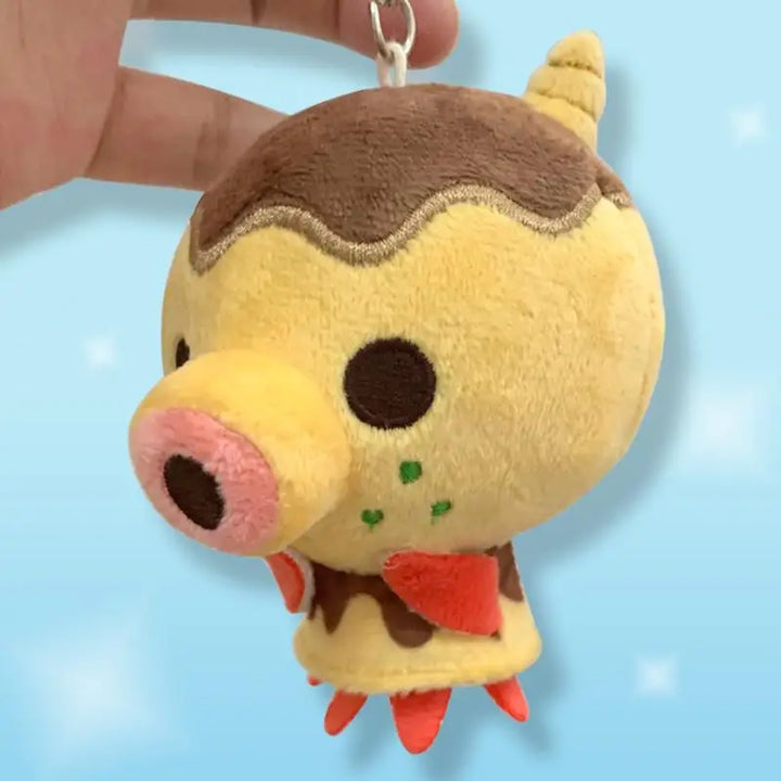 Cartoon Animal Crossing: New Horizons Plush Pendant Keychain Back Packaging Jewelry Cute Zucker‌/Marina‌ Children’s Toy Gift
