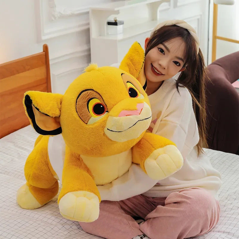 40/90cm The Lion King Disney Plush Toys Kawaii Anime Cute Cartoon Plushie Dolls Animal Simba Stuffed Pillows Gifts for Children