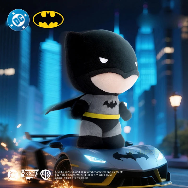 DC Comics Superman Batman 20cm Plush Toys Soft Stuffed Movie Dolls Christmas Holiday Gifts for Kids