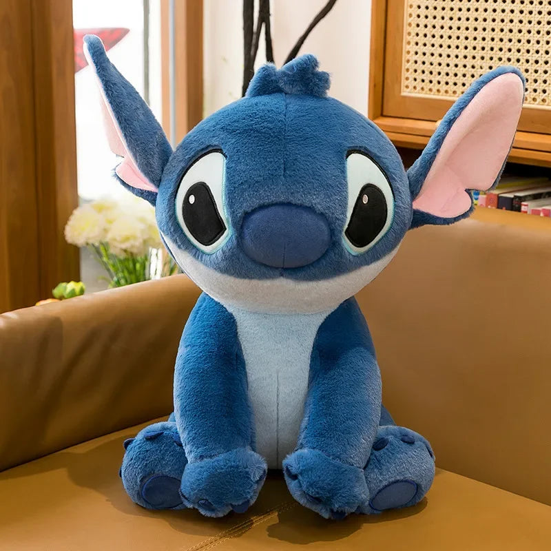Disney Lilo & Stitch Plush Toys Kawaii Anime Plushie Doll New Stitch Soft Pillows Stuffed 30-80cm Christmas Gifts for Childrens