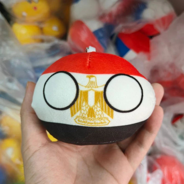 70 Styles 10cm Country Ball Plush Toys Polandball Pendant Country Countryball Stuffed Doll Christmas Gifts for Kids