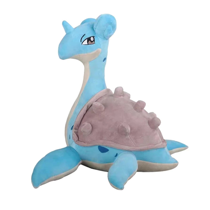 38cm Pokemon Lapras Plush Toys Anime Doll Cute Ornament Pokémon Cartoon Stuffed Plushie Pillow Gift for Children Christmas