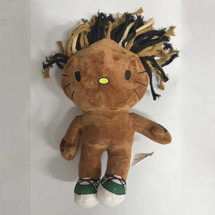 2025 New Hello Kitty Lil peep Kanye Tylerthecreator Plush Toy Doll with Clothes Stuffed Soft Plush Toys Fans Collect Gifts