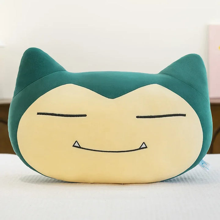 35-55cm Pokemon Anime Snorlax Plush Toy Pillow Cute Cartoon Snorlax Doll Huge Car Cushion Sleep Pillow for Kids Birthday Gift