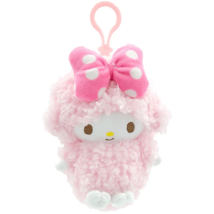 Sanrio Kawaii My Sweet Piano Melody Keychain sanime plush Backpack Pendant Cute Stuffed Doll Coin Purse Wallet Birthday Gift