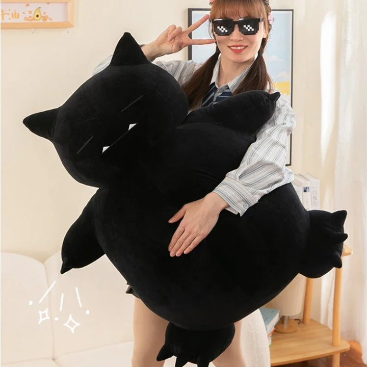 35/45/65cm Diablo Snorlax Pokemon Plush Toys Black Doll Cute Ornament Stuffed Plushie Pillow Pokémon Gift for Children Kawaii